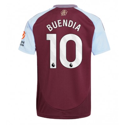 Dres Aston Villa Emiliano Buendia #10 Domaci 2024-25 Kratak Rukav Dres Aston Villa Emiliano Buendia #10 Domaci 2024-25 Kratak Rukav